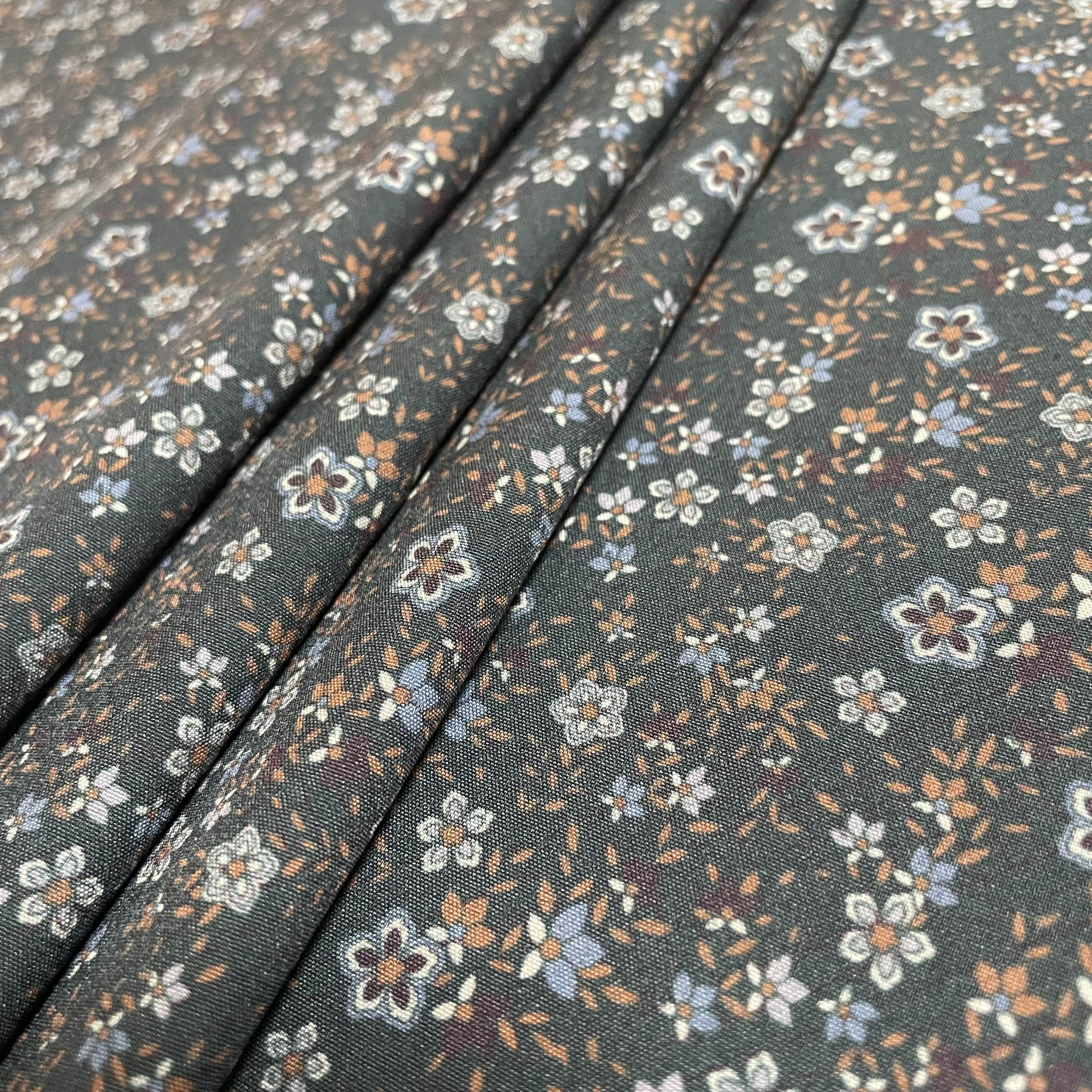 96% POLYESTER 4% SPANDEX TWO WAY STRETCH DIGITAL PRINTED PONGEE