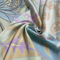 100% POLYESTER PRINTED CHIFFON