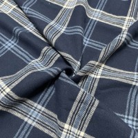 100% BCI COTTON YARN DYED FLANNEL