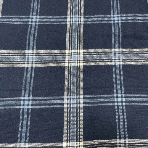 100% BCI COTTON YARN DYED FLANNEL