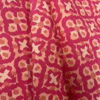 97% COTTON 3% SPDX  STRETCH PRINTED PEACHED TWILL