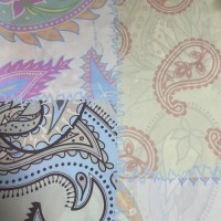 100% POLYESTER PRINTED CHIFFON